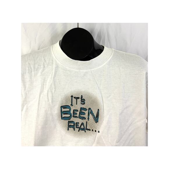 Vtg Big Ball Sports “Girls Dominate” Graphic T-Shirt White Made in USA L NWT - Picture 9 of 13